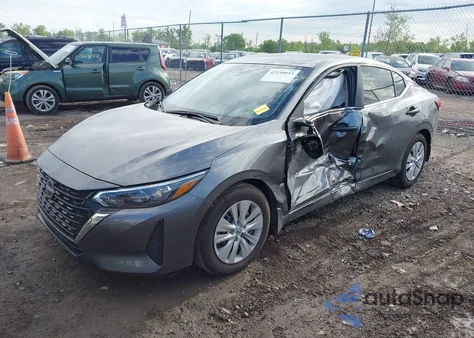 2025 Nissan Sentra S z USA, uszkodzony, nr VIN 3N1AB8BV4SY284864
